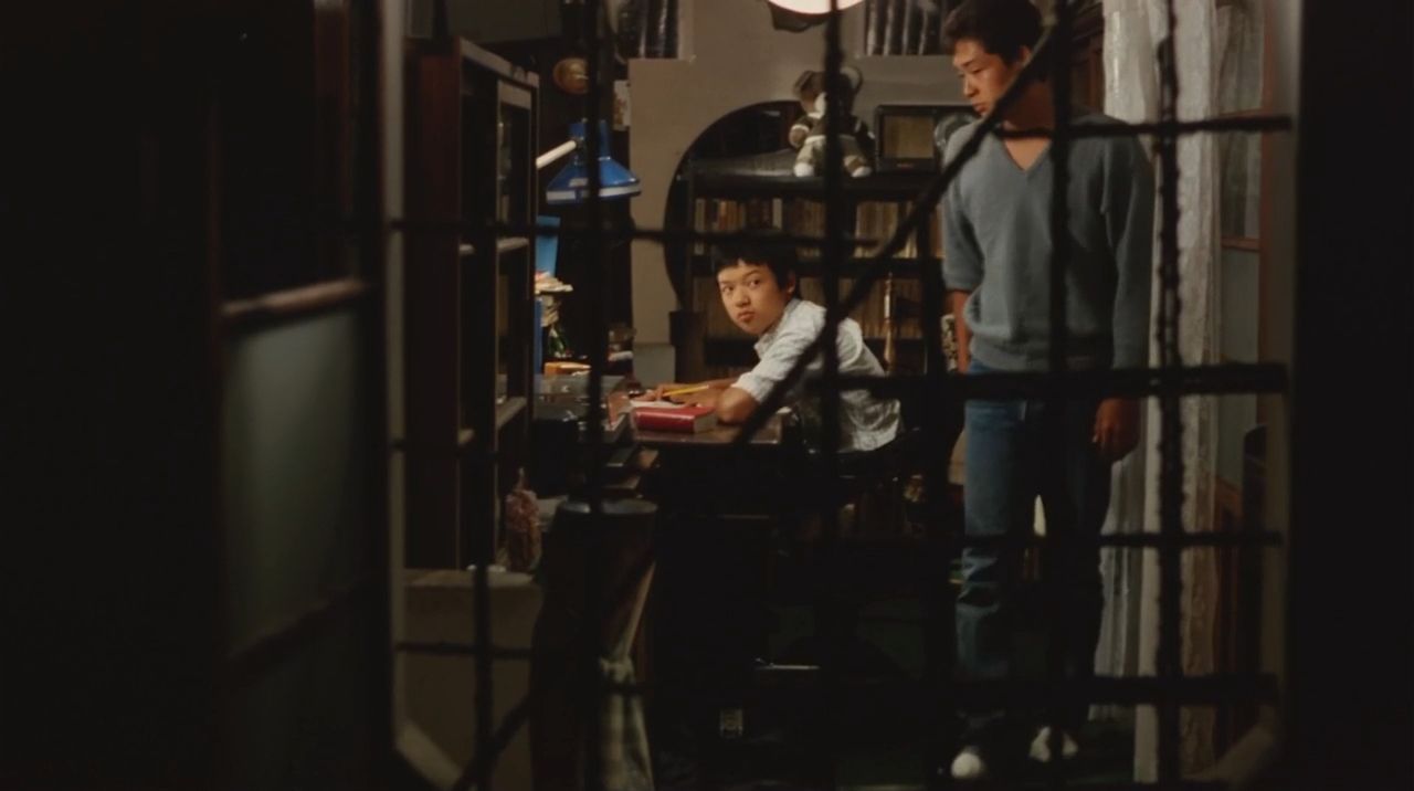 boy sitting at desk